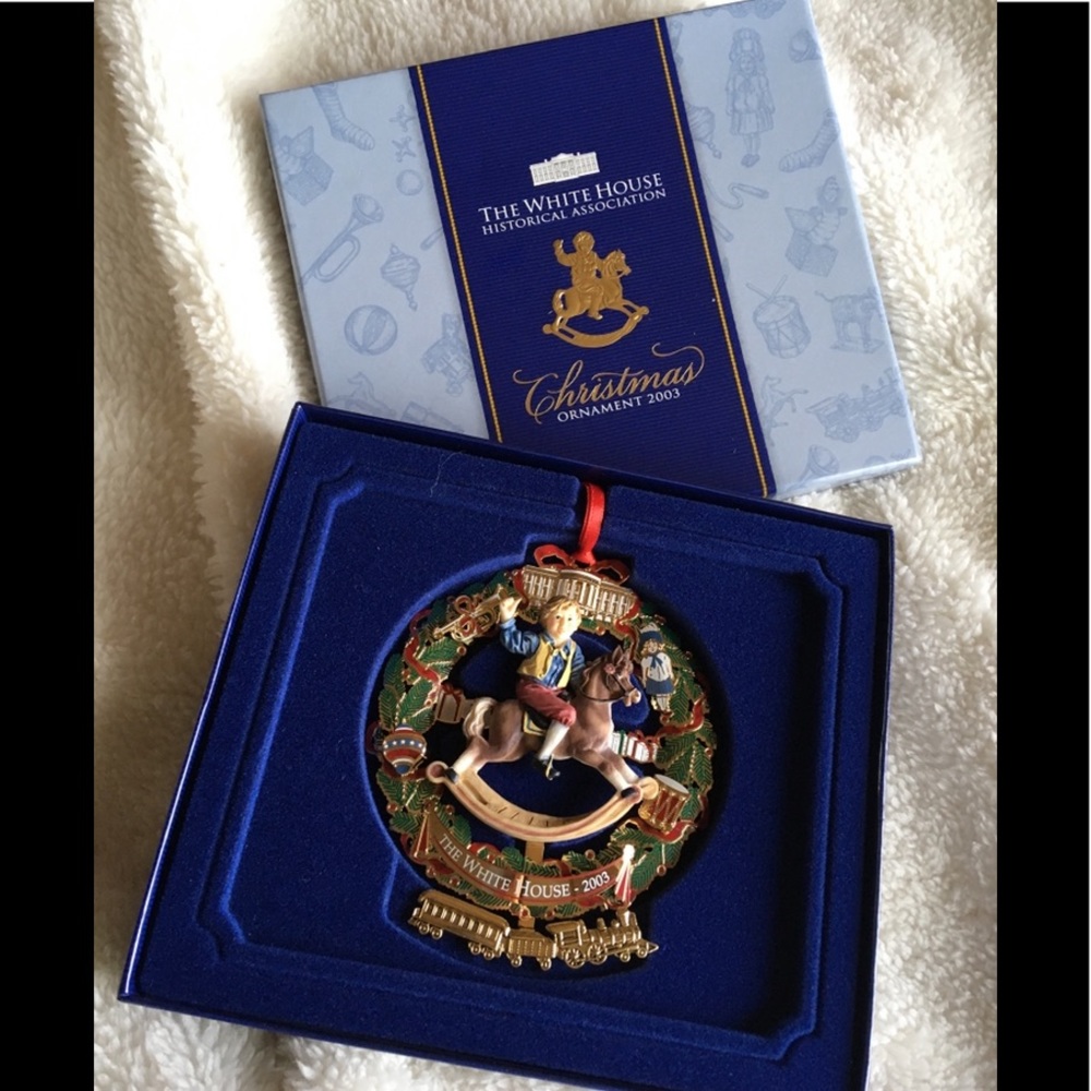 NIB, Authentic White House Christmas Ornament